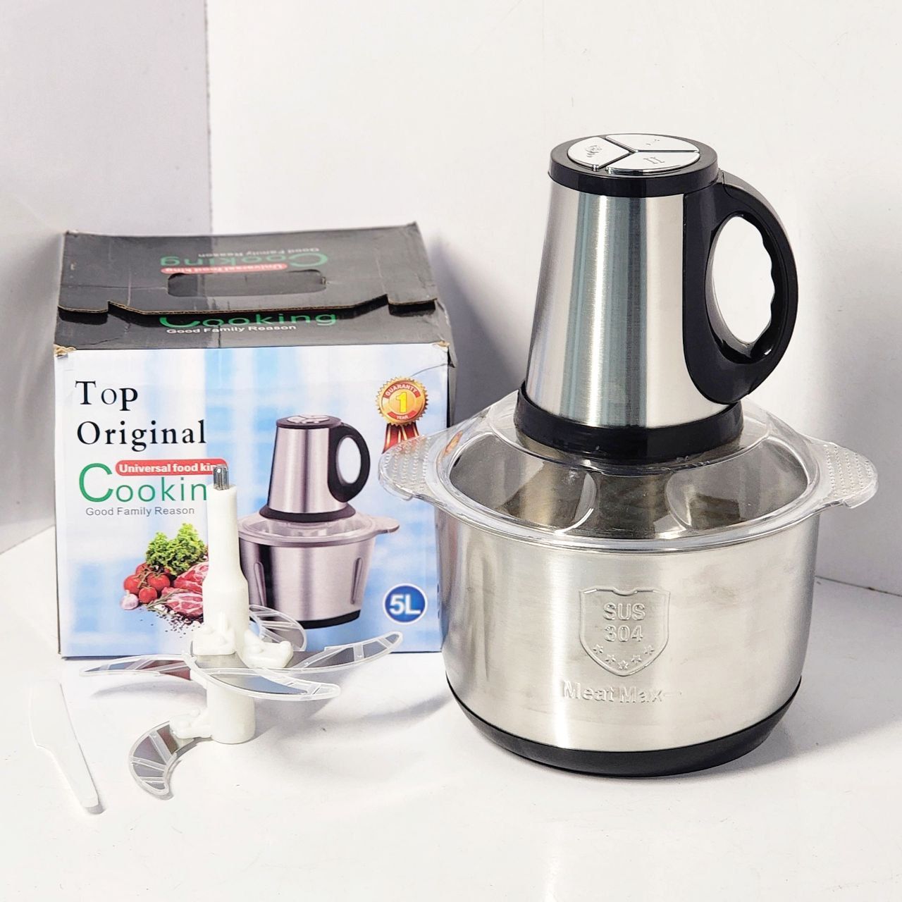 🔶 فروشگاه بزرگ ۹۸ 🔶   ✅ #خردکن و غذاساز 5 لیتری Cooking  🔺کاسه استیل 🔺موتور ۳ سرعته 🔺2000 وات 🔺تیغه 5تایی 🔺ساخت چین🇨🇳  💵 قیمت : ۲,۸۵۰,۰۰۰ تومان    📦 تعداد درکارتن: ۸ عدد  📝 جهت ثبت سفارش:   👤 09129383989 ☎️ 02155521999 🆔 @orders98    لینک کانال: 🆔 @orginall98 ➖➖➖➖➖➖