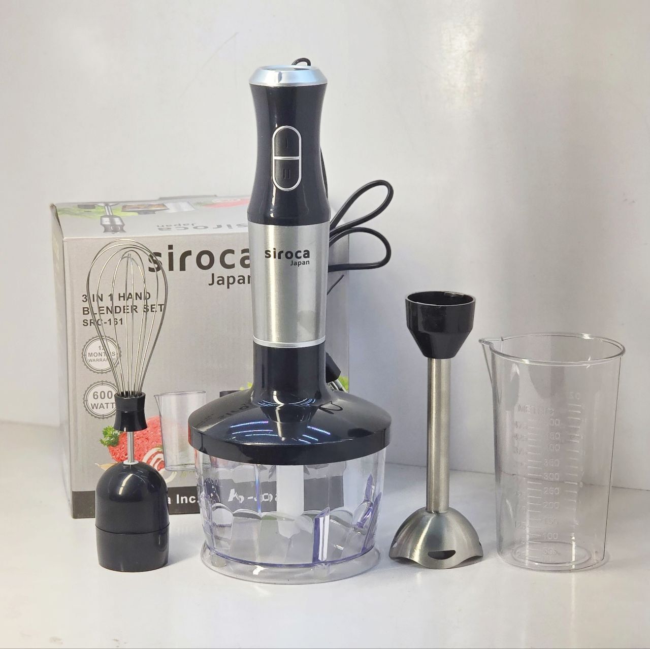 ✅ #گوشتکوب ۴کاره استیل Siroca   🔺600 وات 🔺بدنه استیل 🔺موتور ۲ سرعته  🔺کیفیت درجه ۱